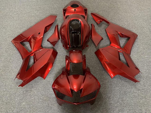 2013-2023 Candy Red and Black Honda CBR600RR Motorcycle Fairing 2013-2023 Candy Red and Black Honda CBR600RR Motorcycle Fairing