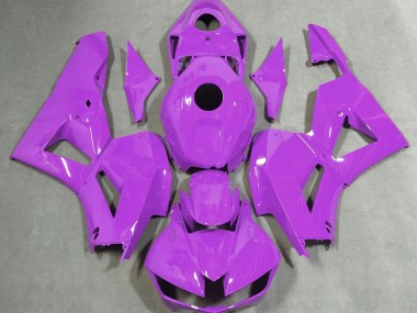 2013-2023 Gloss Purple Plain Honda CBR600RR Motorcycle Fairing