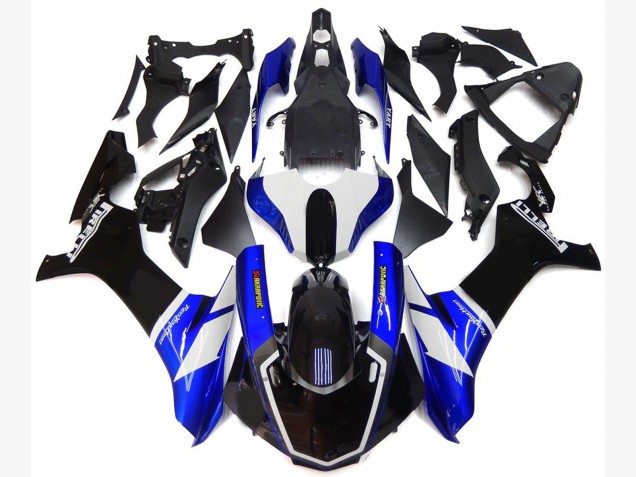 2015-2019 Blue and White Custom Style Yamaha R1 Motorcycle Fairing 2015-2019 Blue and White Custom Style Yamaha R1 Motorcycle Fairing