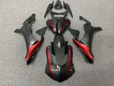 2015-2019 Carbon Fiber Style & Red Yamaha R1 Motorcycle Fairing
