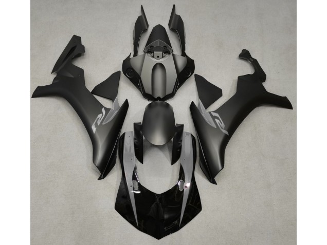 2015-2019 Matte Black & Grey Yamaha R1 Motorcycle Fairing 2015-2019 Matte Black & Grey Yamaha R1 Motorcycle Fairing