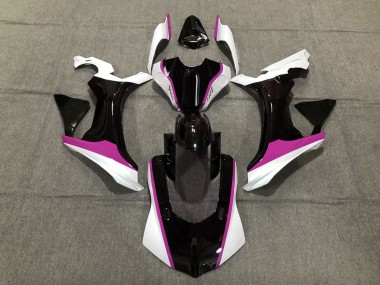 2015-2019 Pink Black and White Yamaha R1 Motorcycle Fairing