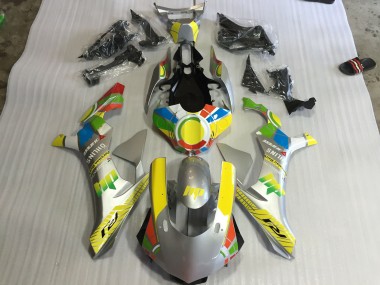 2015-2019 Silver Yamaha R1 Motorcycle Fairing