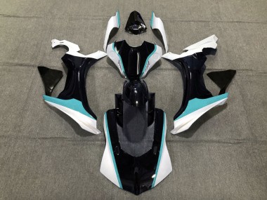2015-2019 Sky Blue Black and White Yamaha R1 Motorcycle Fairing