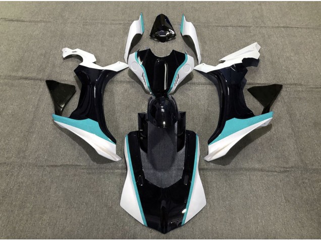 2015-2019 Sky Blue Black and White Yamaha R1 Motorcycle Fairing 2015-2019 Sky Blue Black and White Yamaha R1 Motorcycle Fairing