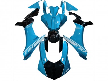 2015-2019 Sky Blue and Black Yamaha R1 Motorcycle Fairing