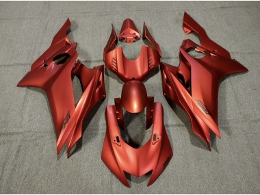 2017-2021 Matte Red Yamaha R6 Motorcycle Fairing