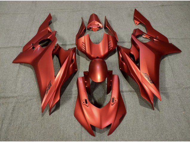 2017-2021 Matte Red Yamaha R6 Motorcycle Fairing
