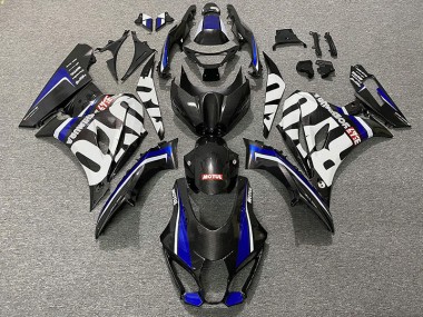 2017-2023 Carbon Fiber Style & Blue Suzuki GSXR 1000 Motorcycle Fairing