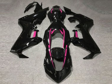 2017-2023 Gloss Black & Pink Lining Honda CBR1000RR Motorcycle Fairing
