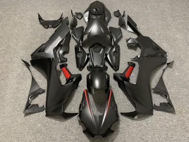 2017-2023 Matte Black & Red Honda CBR1000RR Motorcycle Fairing
