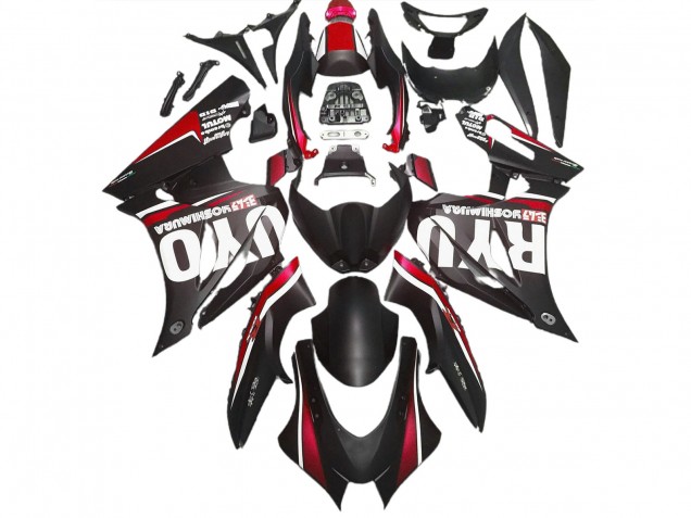 2017-2023 Matte Black & Red Suzuki GSXR 1000 Motorcycle Fairing 2017-2023 Matte Black & Red Suzuki GSXR 1000 Motorcycle Fairing