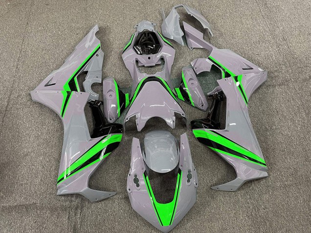2017-2023 Nardo with Green Stripes Honda CBR1000RR Motorcycle Fairing