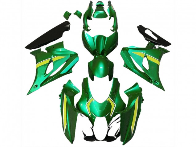 2017-2023 Stock Style Green Suzuki GSXR 1000 Motorcycle Fairing