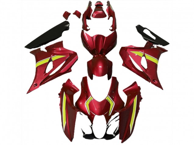 2017-2023 Stock Style Red Suzuki GSXR 1000 Motorcycle Fairing