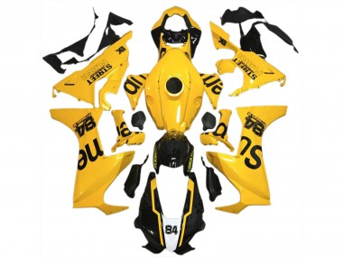 2017-2023 Yellow Street Flava Honda CBR1000RR Motorcycle Fairing