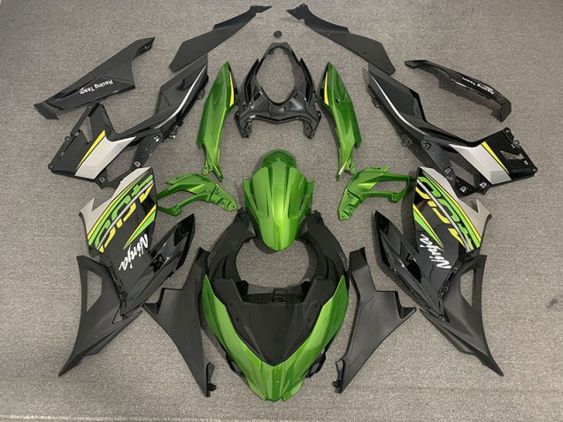 2018-2023 Emerald Geen OEM Style Kawasaki Ninja 400 Motorcycle Fairing 2018-2023 Emerald Geen OEM Style Kawasaki Ninja 400 Motorcycle Fairing
