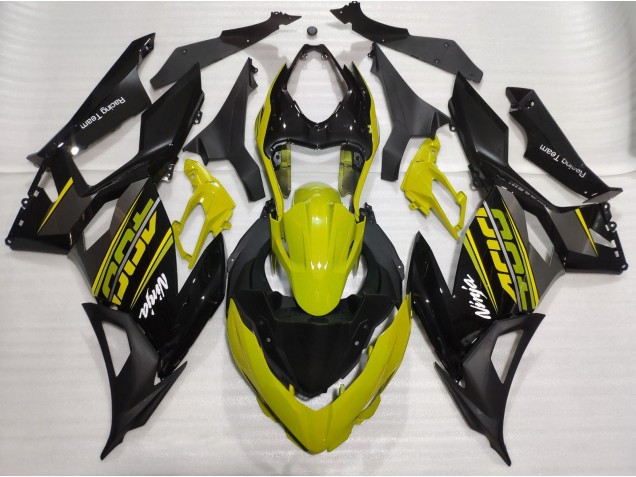 2018-2023 Gloss Yellow Kawasaki Ninja 400 Motorcycle Fairing
