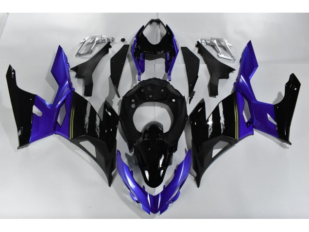 2018-2023 Purple and Black Kawasaki Ninja 400 Motorcycle Fairing