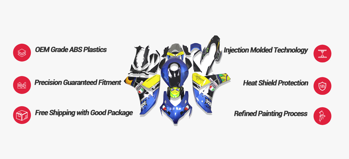 Best Aftermarket Motorcycle Fairings | Fairing Craft UK Official